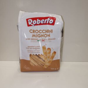 Ropogós mini kenyérrúd szezámmagos