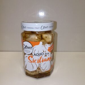 Szicíliai fokhagyma fűszeres olajban