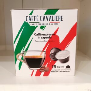 Caffe Cavaliere espresso Dolce Gusto kapszulás kávé 16db