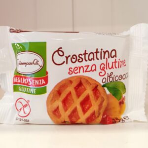 Giampaoli gluténmentes linzer sárgabarack lekvárral 45g