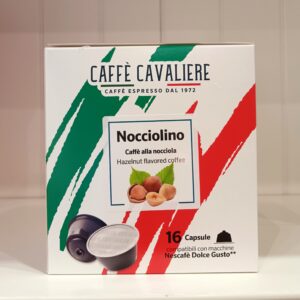 Caffe Cavaliere mogyorós ízű cappuccino kapszula Dolce Gusto 16db
