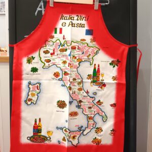 Kötény Vini e pasta piros