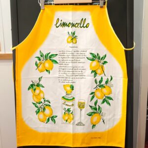 Kötény limoncello mintás sárga